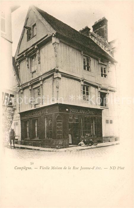 Compiegne Oise Vieille Maison de la Rue Jeanne d_Arc