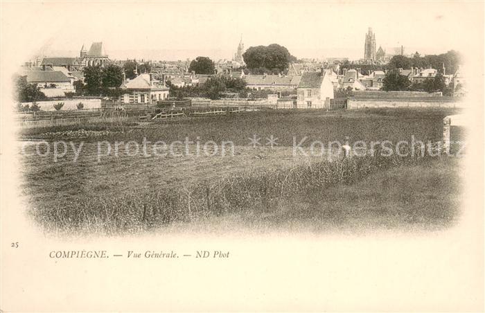Compiegne Oise Vue generale
