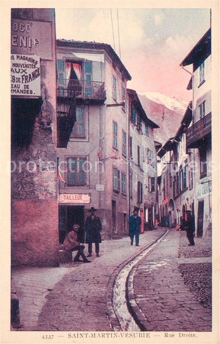 Saint-Martin-Vesubie Rue Droite