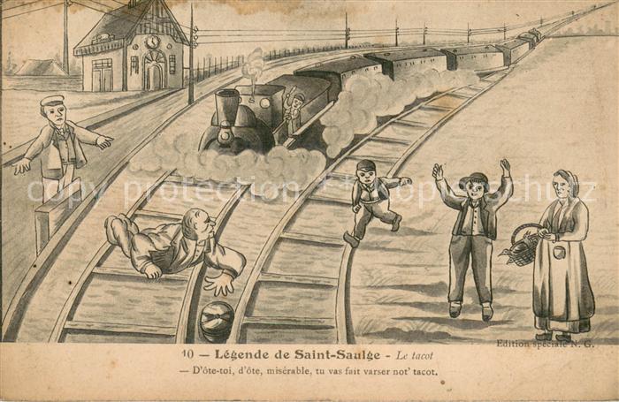 Saint-Saulge D’ote-toi d’ote miserable tu vas fait varser not tacot