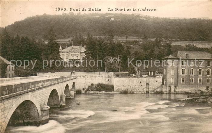 Pont-de-Roide Le Pont et le Chateau