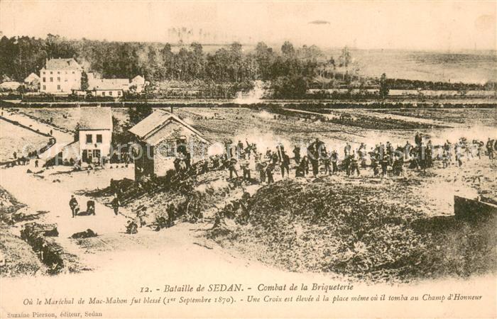 Sedan Ardennes Bataille de Sedan Combat de la Briquete
