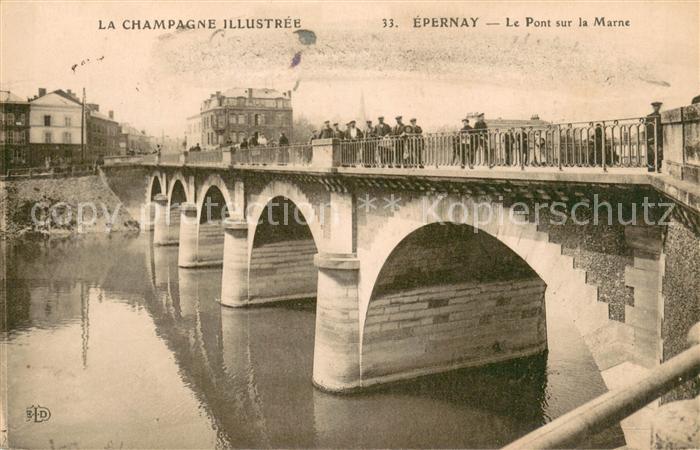 Epernay 51 Le Pont sur la Marne