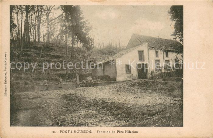 Pont-a-Mousson Fontaine du Pere Hilarion