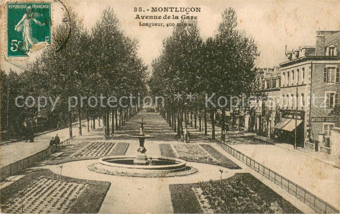 Montlucon Avenue de la Gare