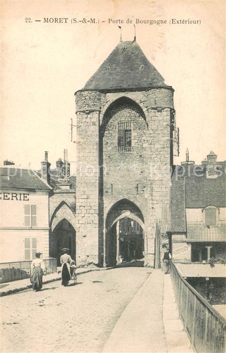 Moret-sur-Loing Porte de Bourgogne Exterieur