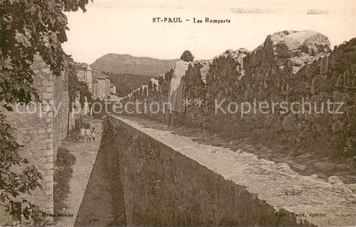 Saint-Paul Alpes-Maritimes Les Remparts