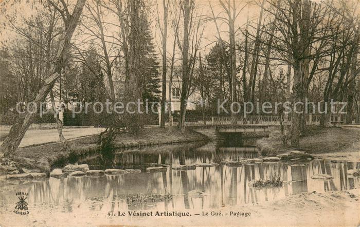 Le Vesinet Artistique Le Gue Paysage