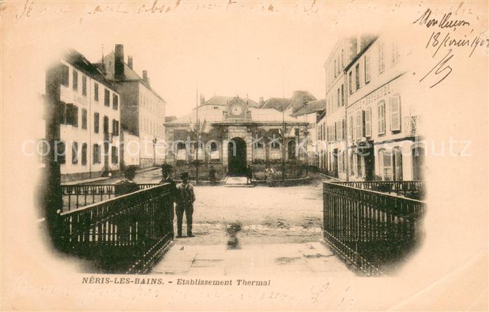 Neris-les-Bains Etablissement Thermal
