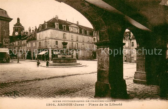 Arbois Place de la Liberte