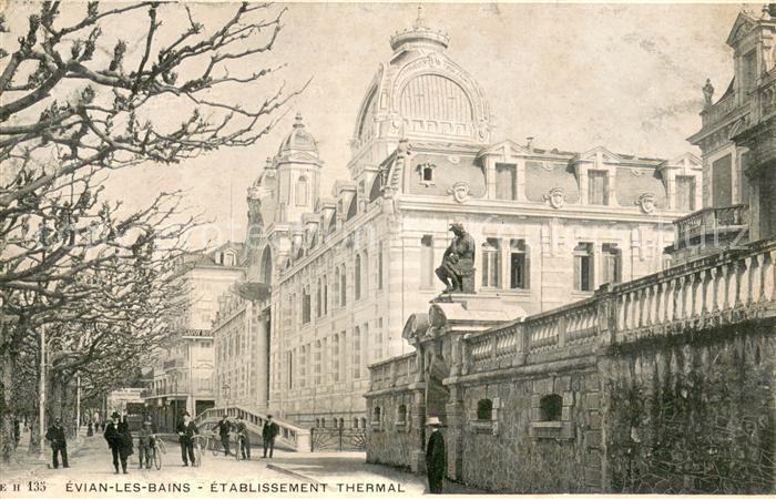 Evian-les-Bains Haute Savoie Etablissement Thermal