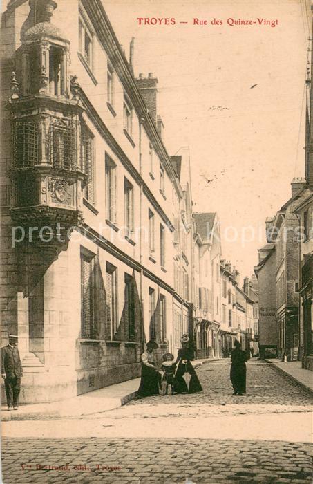 Troyes Aube Rue des Quinze Vingt