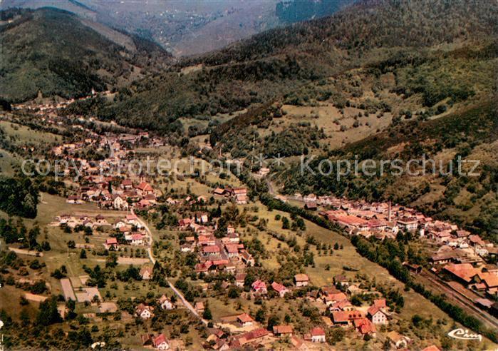 Lautenbach Haut Rhin Elsass Vue generale aerienne