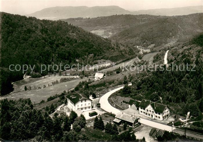 Col de Sainte-Marie Vue panoramique sur le sommet du Col et le versant vosgien
