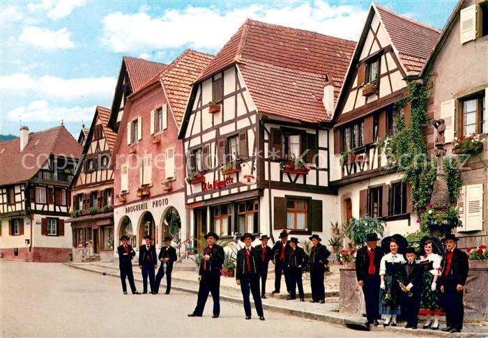 Dambach Haguenau Paysages et Folklores d’Alsace Dambach apres la Fete