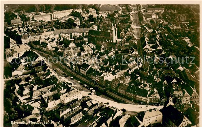 BAYREUTH Bayern Fliegeraufnahme
