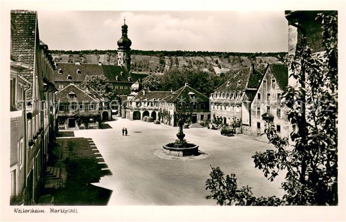 Weikersheim Marktplatz