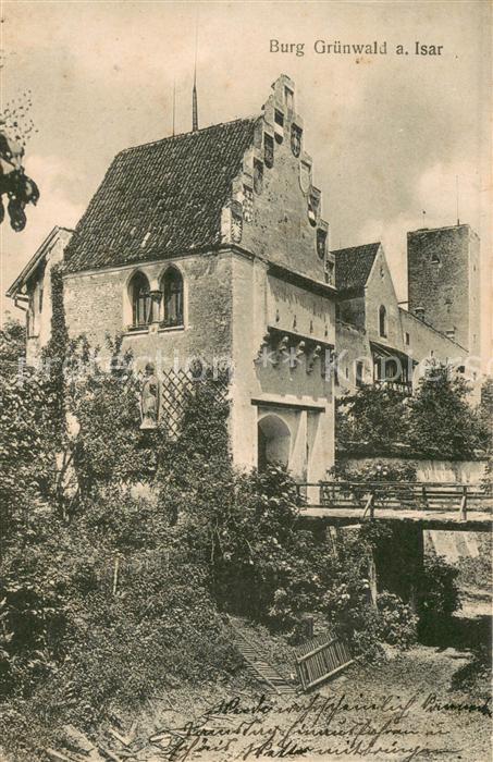 Gruenwald Muenchen Burg Gruenwald