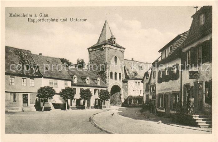 Meisenheim Glan Rapportierplatz Untertor Karl Lang Handlung