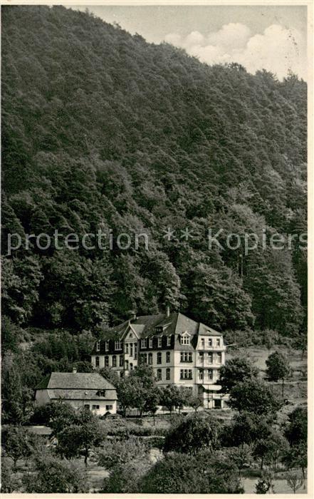 Neckargemuend Victor-Lenel-Stift Kindererholungsheim