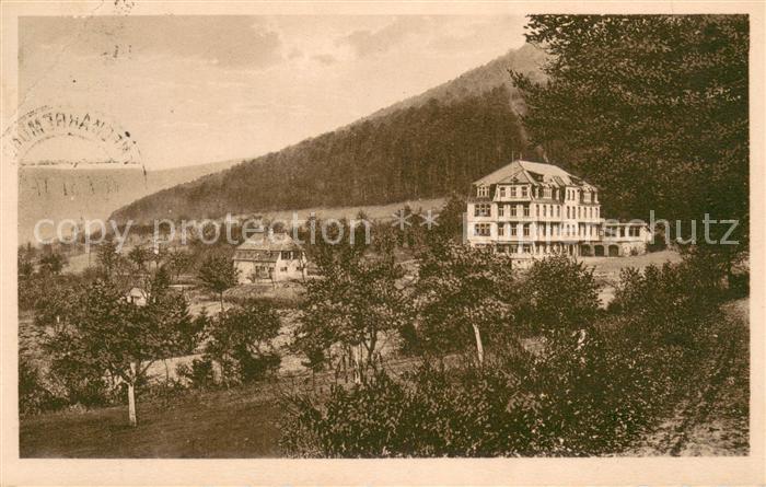 Neckargemuend Viktor-Lenel-Stift Kindererholungsheim Stadt Mannheim