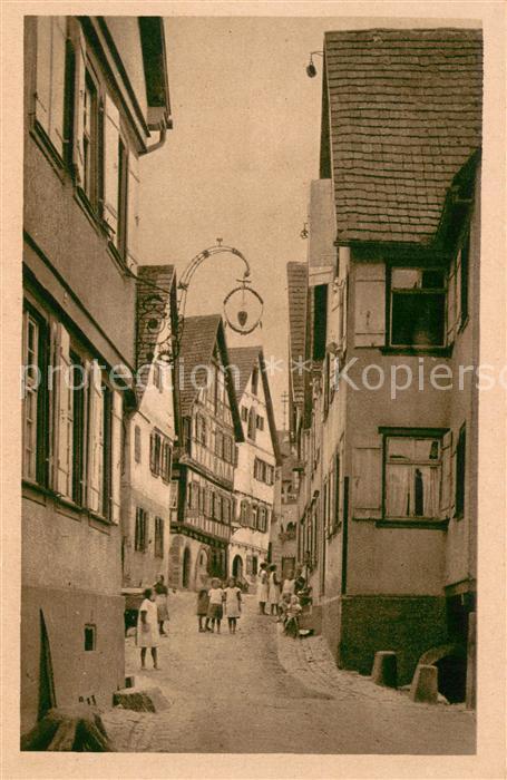 Schiltach H?userpartie in der Hinterstadt