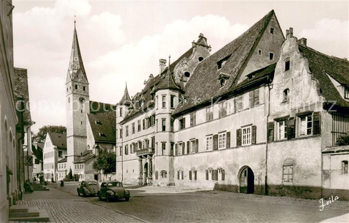Pappenheim Mittelfranken Kirche Altes Schloss VW Brezelfenster