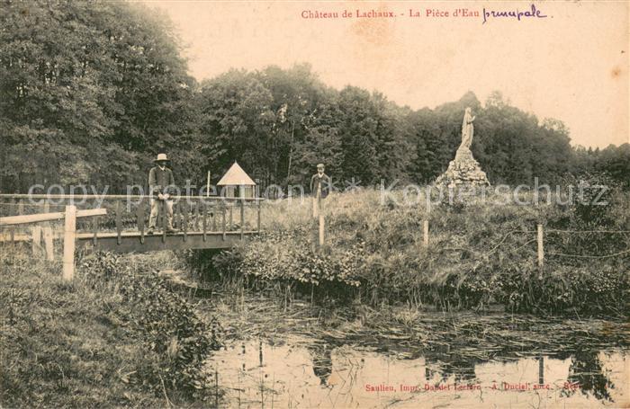 Alligny-en-Morvan Chateau de Lachaux Piece d Eau