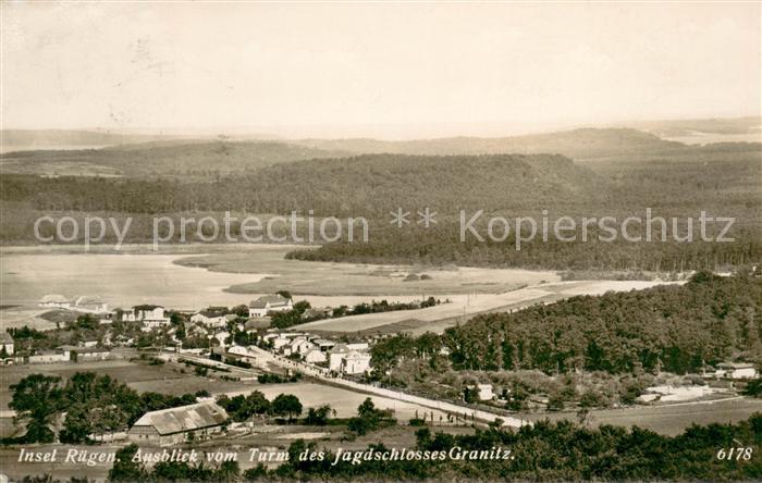 Insel R?gen Blick vom Jagdschloss Granitz