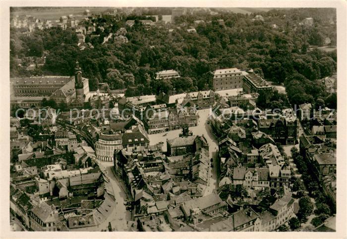 Weimar Thueringen Schloss Markt Goethes Gartenhaus Fliegeraufnahme