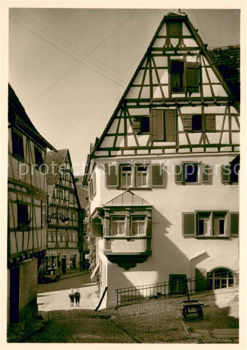 Wimpfen Haus in der Salzgasse Sandsteinerker
