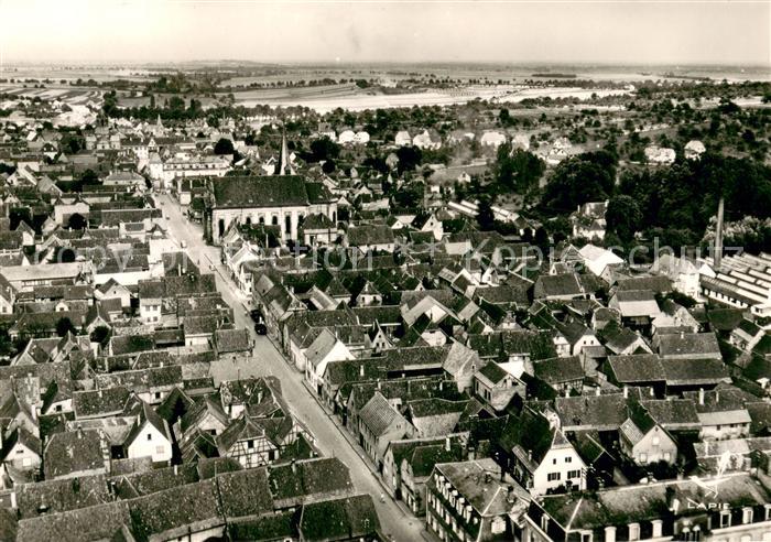Rosheim Elsass Lothringen Fliegeraufnahme