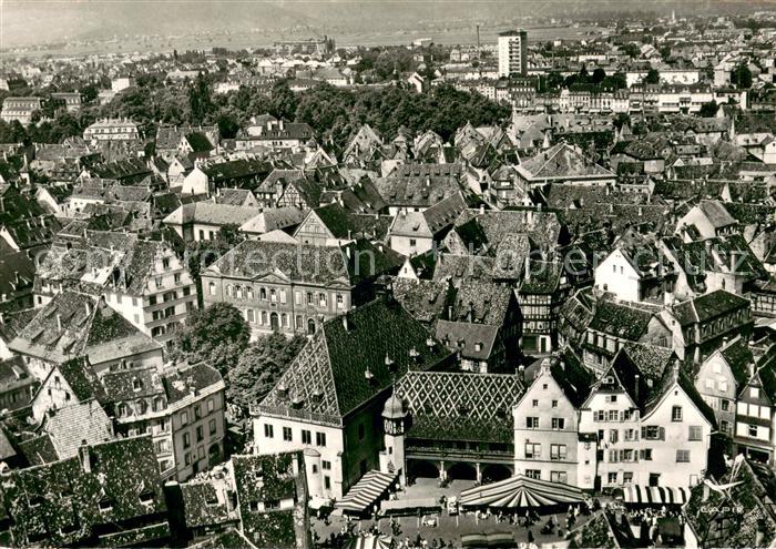 Colmar Haut Rhin Elsass Vieux Quartier Vue aerienne