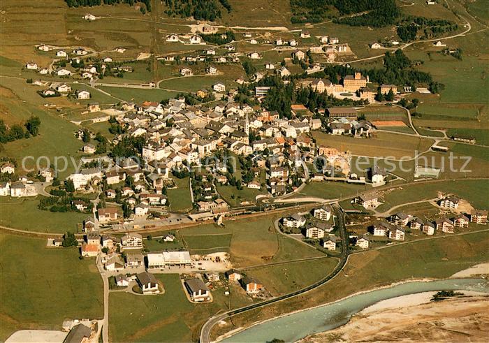 Zuoz GR Fliegeraufnahme