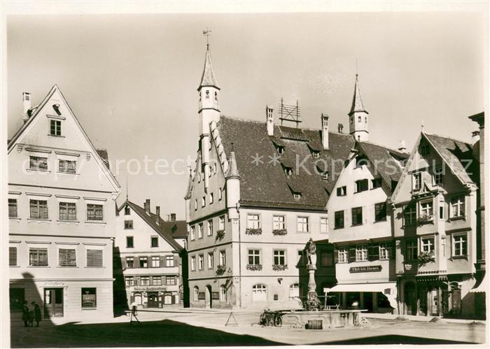 Biberach Riss Rathaus Dornsche Buchhandlung