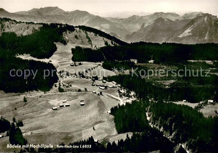 Boedele Hoch?lpele Foto-Risch-Lau L 6853 Fliegeraufnahme