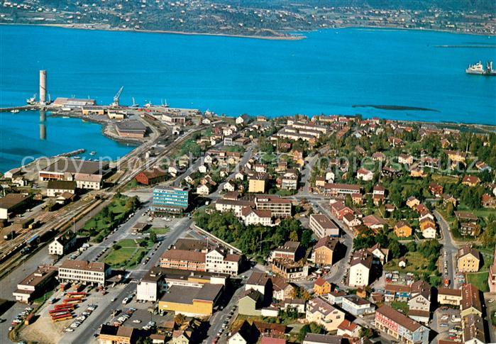 Mo i Rana Fliegeraufnahme