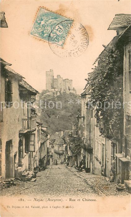 Najac Rue et Chateau