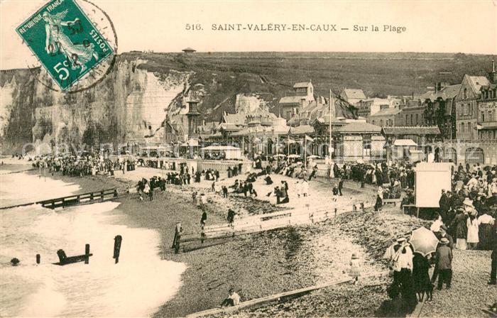 Saint-Valery-en-Caux Sur la plage