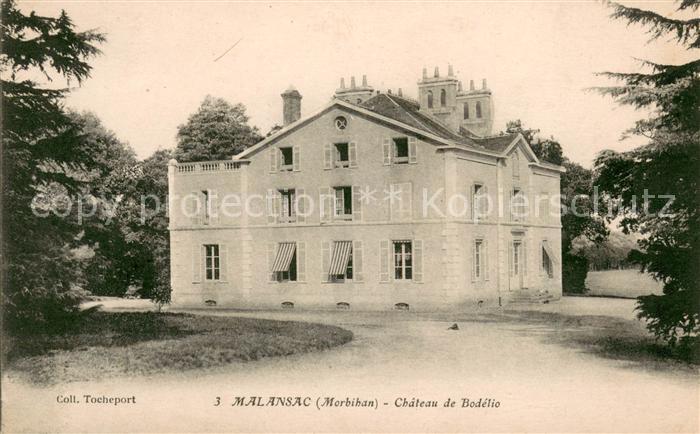 Malansac Chateau de Bodélio