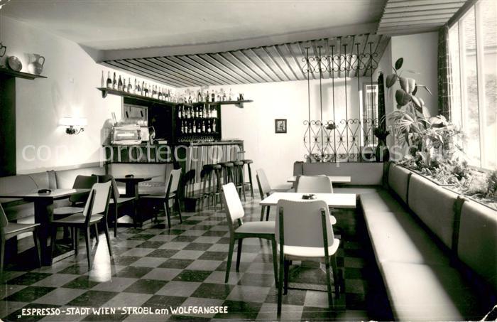Strobl Cafe Espresso Stadt Wien am Wolfgangsee