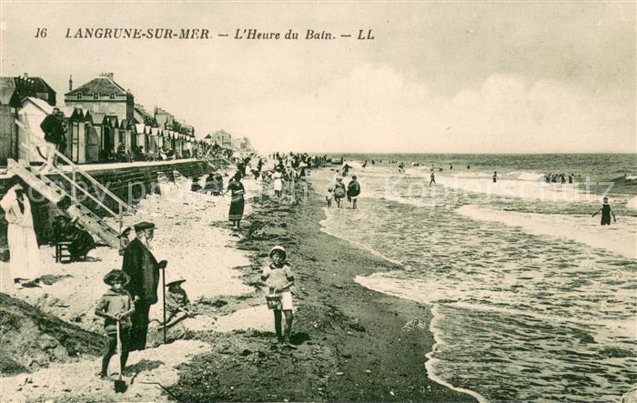 Langrune-sur-Mer l Heure du bain Plage