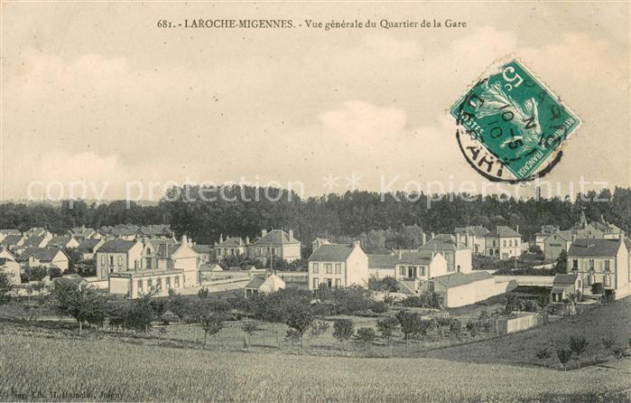 Laroche Yonne Vue Generale du Quartier de la Gare