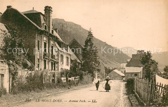 Le Mont-Dore Puy de Dome Avenue Foch