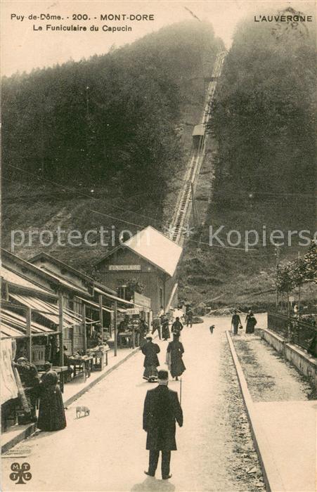 Le Mont-Dore Puy de Dome Funiculaire du Capucin
