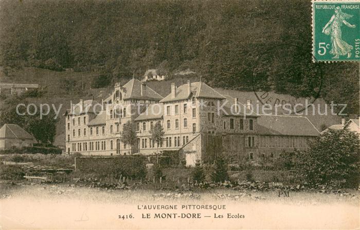 Le Mont-Dore Puy de Dome Les Ecoles