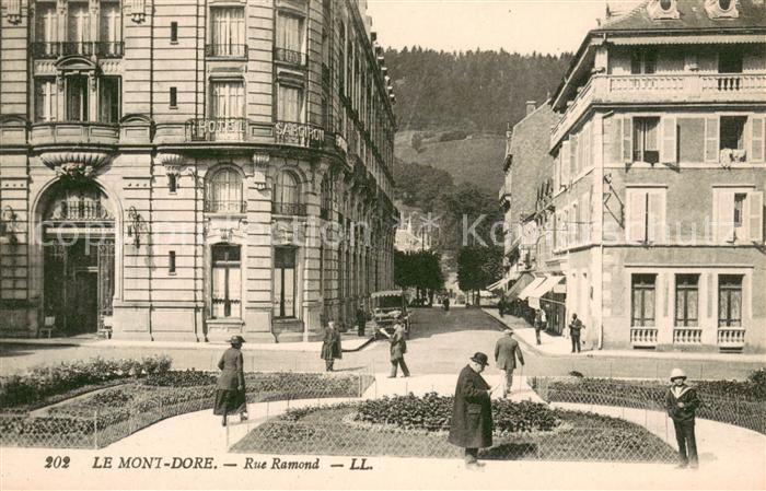 Le Mont-Dore Puy de Dome Rue Ramond