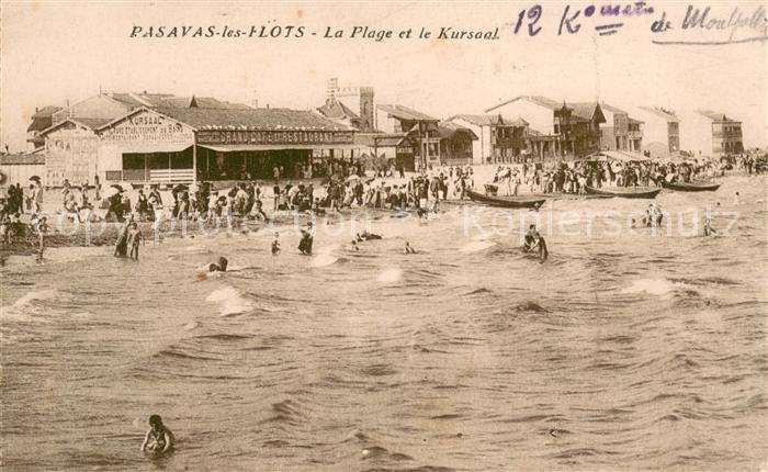 Palavas-les-Flots Herault La plage et le Kursaal