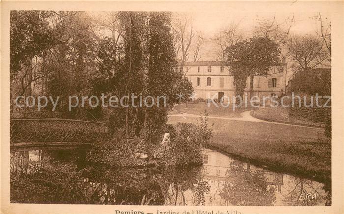 Pamiers Jardins de l Hôpital de Ville