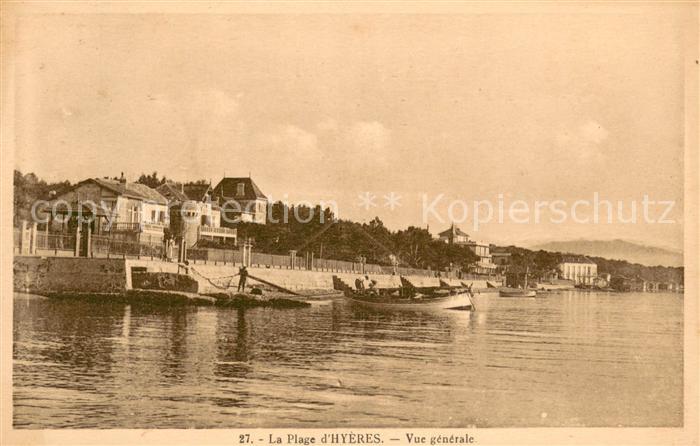 Hyeres les Palmiers Vue Generale